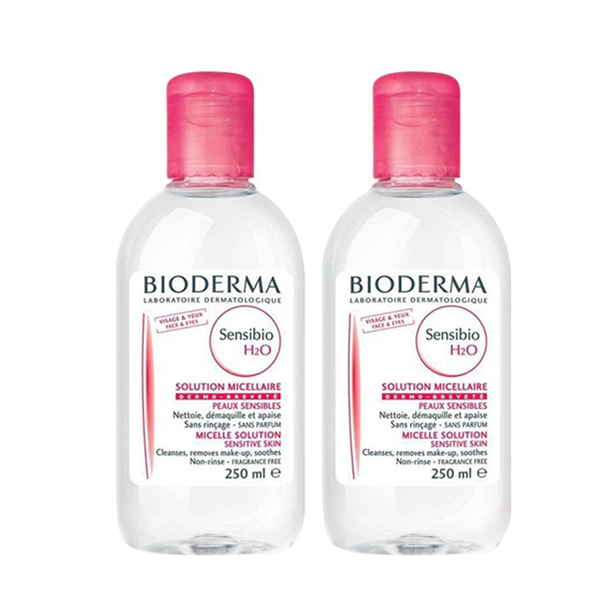 BIODERMA贝德玛舒妍多效洁肤液250毫升2瓶装