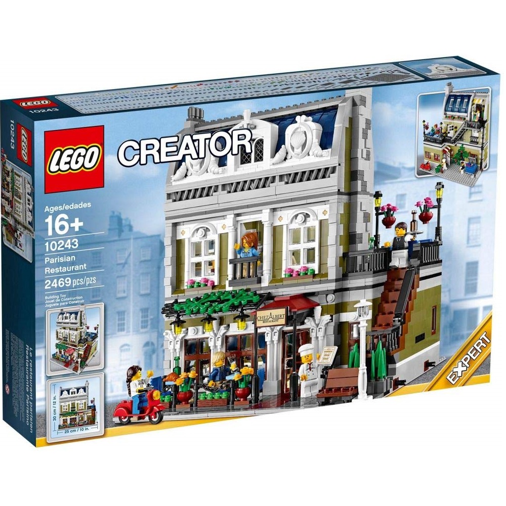 Lego 乐高 创意系列 巴黎餐厅 10243