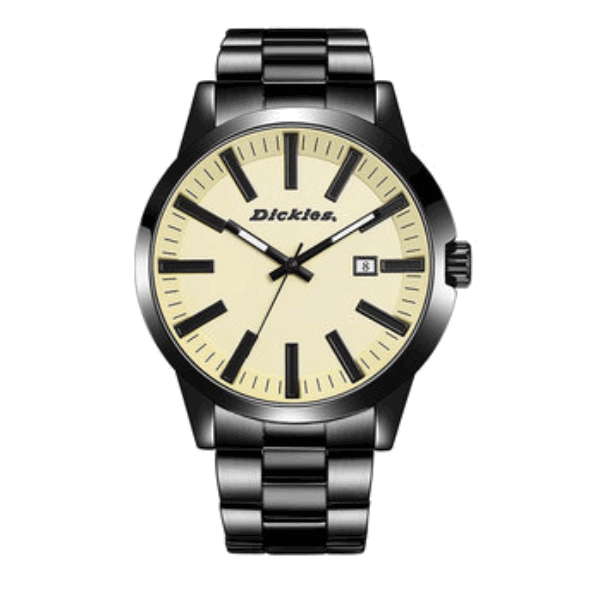 Dickies/帝客 经典时尚运动电子动能石英男表