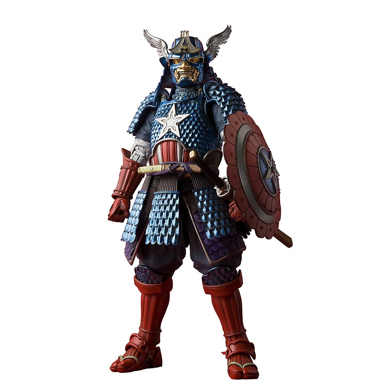 万代 名将系列 武士 美国队长