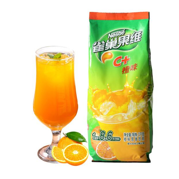 雀巢 果维C+橙味冲饮果汁粉 1kg