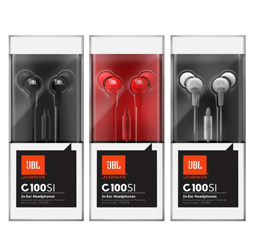 JBL C100SI 入耳式有线耳机