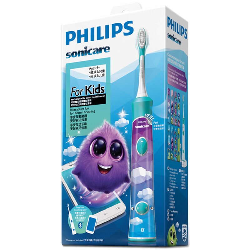飞利浦 HX6322/04 Sonicare For Kids 儿童声波震动牙刷