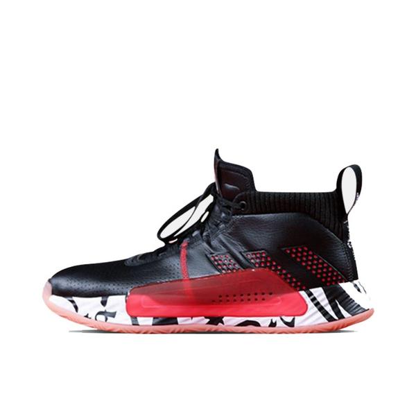 adidas Dame Lillard 5 黑白红