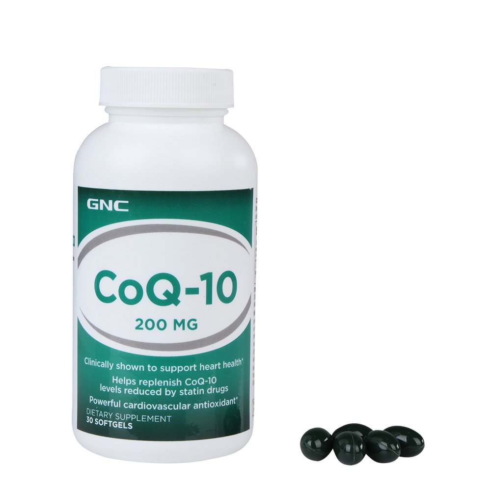 GNC 健安喜 辅酶Q10软胶囊 200mg*30粒/瓶