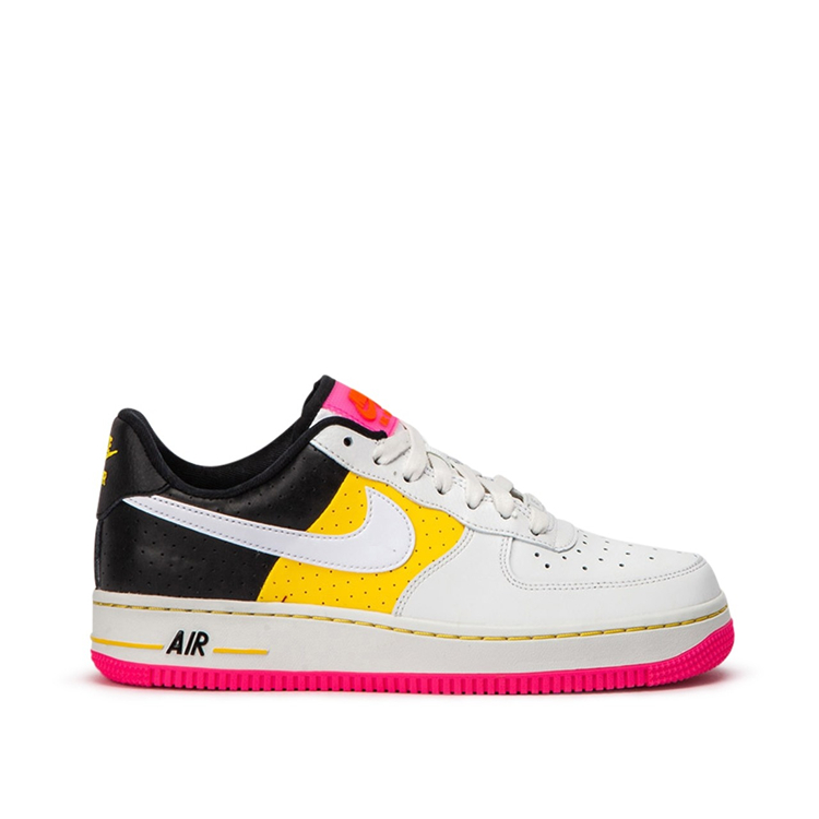 Nike Air Force 1 白/黄/黑/粉