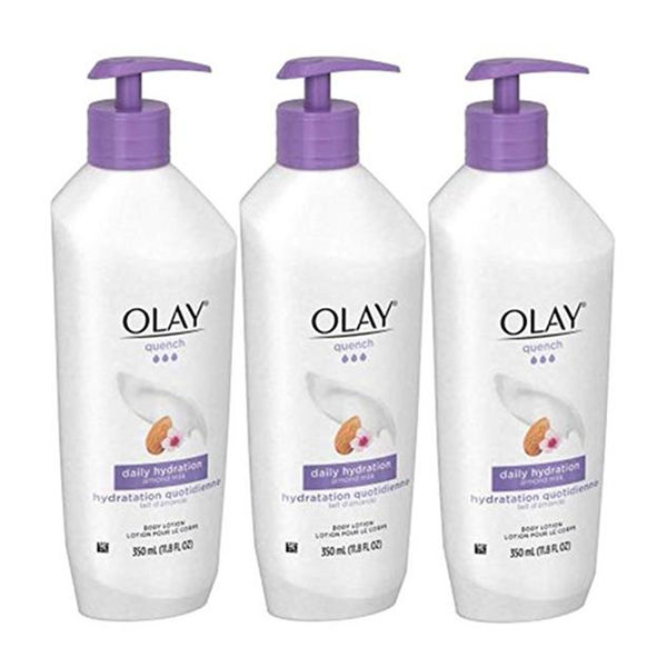 Olay 玉兰油 杏仁奶香身体乳 350ml*3