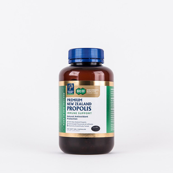 manuka health蜜纽康BIO30新西兰蜂胶胶囊300粒