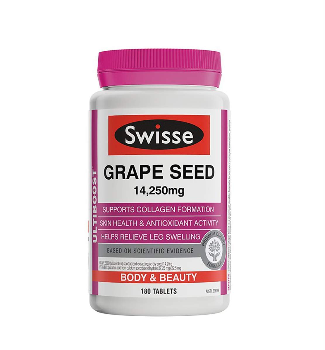 SWISSE 葡萄籽精华 180粒/瓶