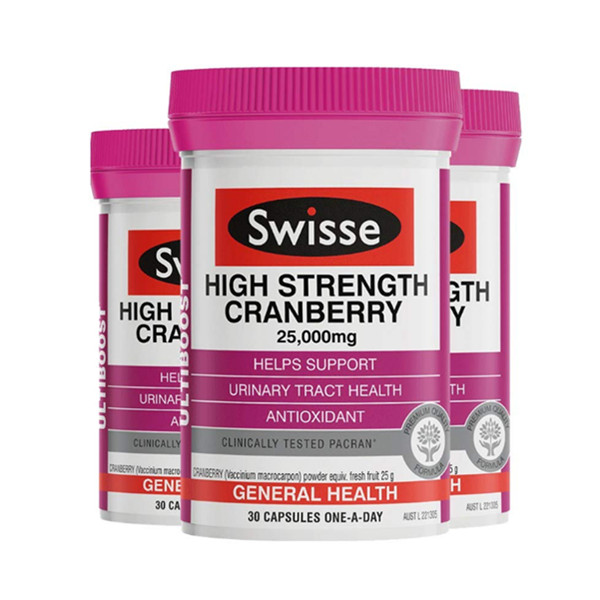 SWISSE高含量蔓越莓颗粒30粒*3