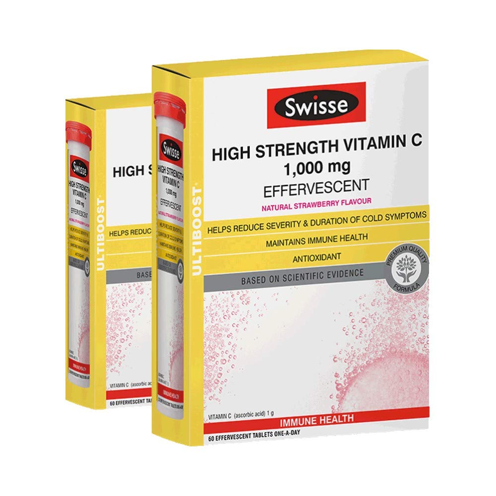 SWISSE 维C泡腾片60片/瓶