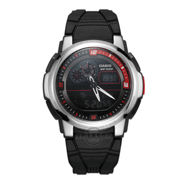 Casio/卡西欧 EDIFICE多功能双显三眼男士手表