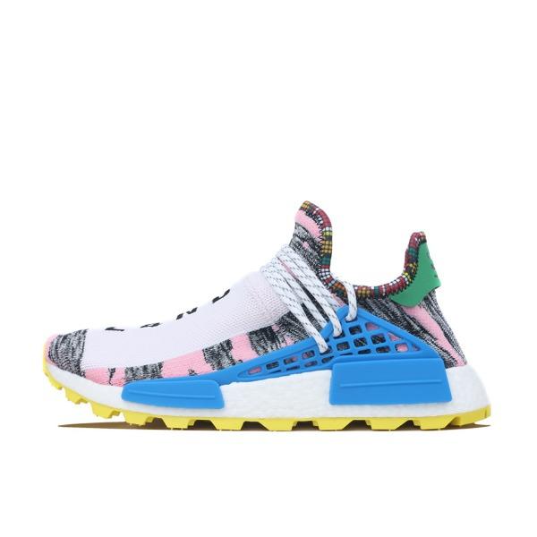 adidas Originals NMD Human Race 灰粉绿