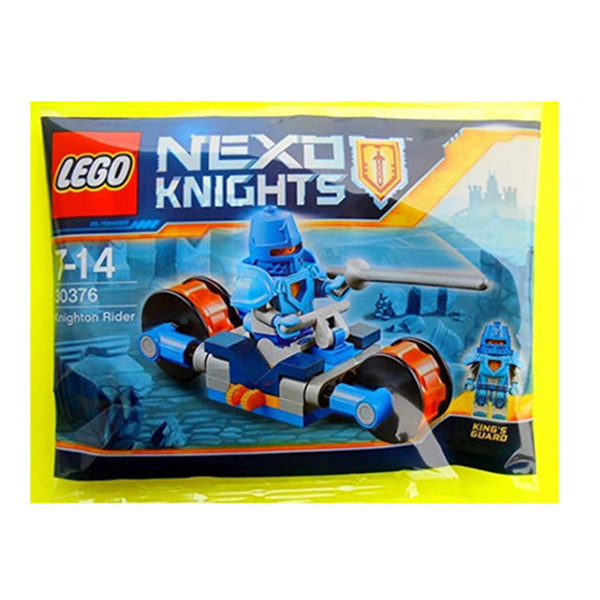 乐高Nexo Knights系列骑士王国摩托车骑手30376