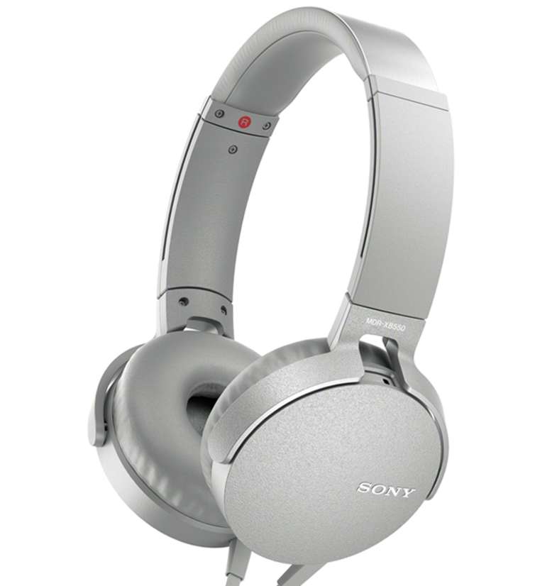 索尼 MDR-XB550AP 头戴式有线耳机
