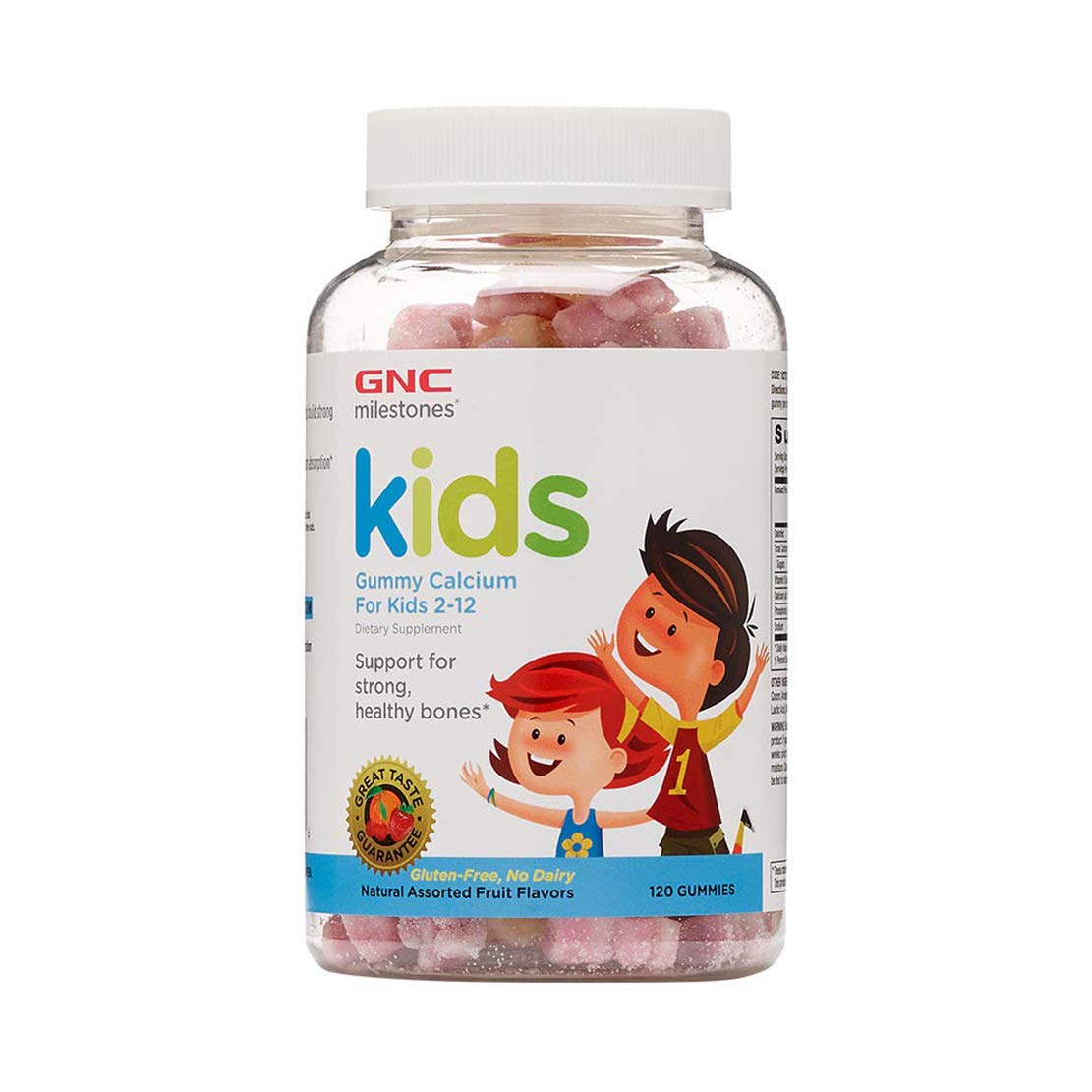 GNC 健安喜 儿童钙复合软糖120粒/瓶
