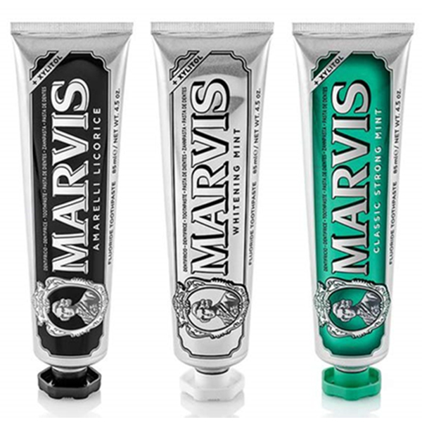 Marvis 玛尔斯 薄荷牙膏3支套装