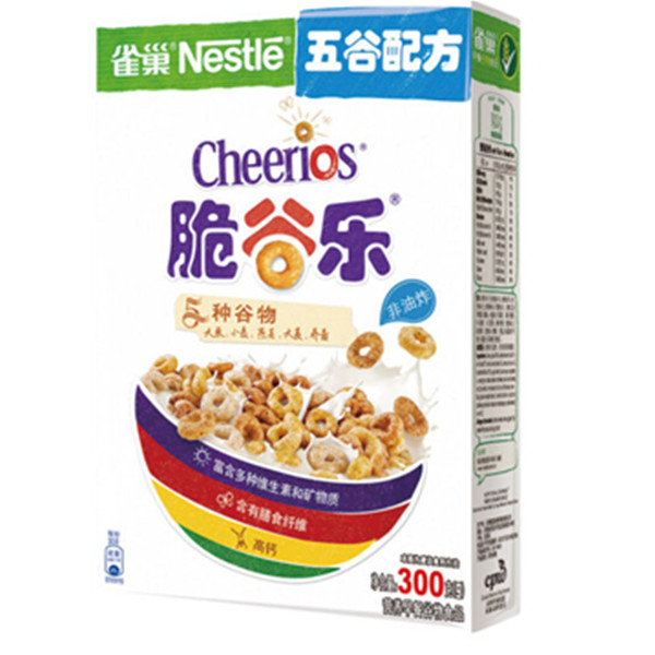雀巢(Nestle) 脆谷乐五谷膳食纤维早餐300g