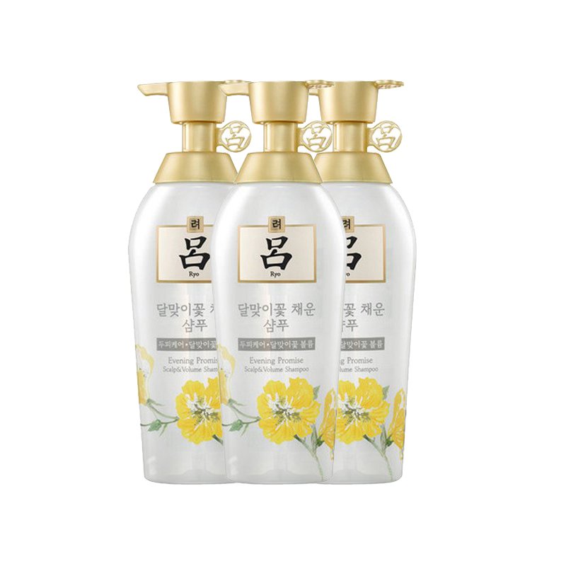RYOE 吕 月见草洗发露 500ml*3瓶*2件