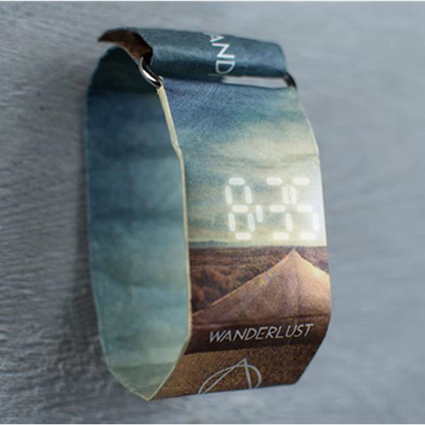 德国Papr Watch 纸质新型创意纸手表