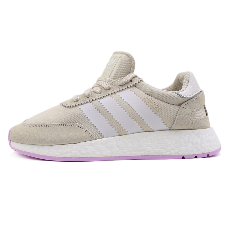 adidas Iniki Runner Boost 浅棕/晶白/紫色