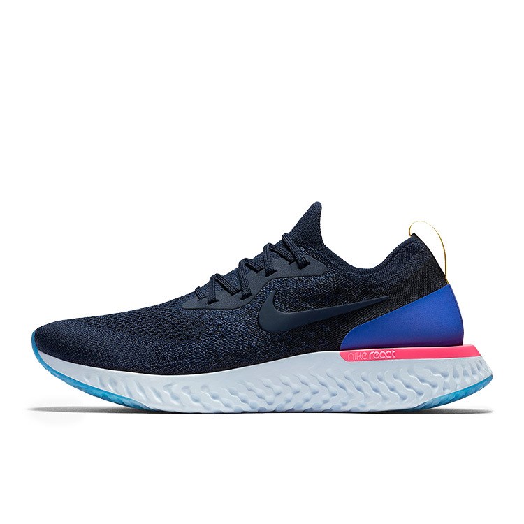 Nike Epic React Flyknit 2 首发黑蓝