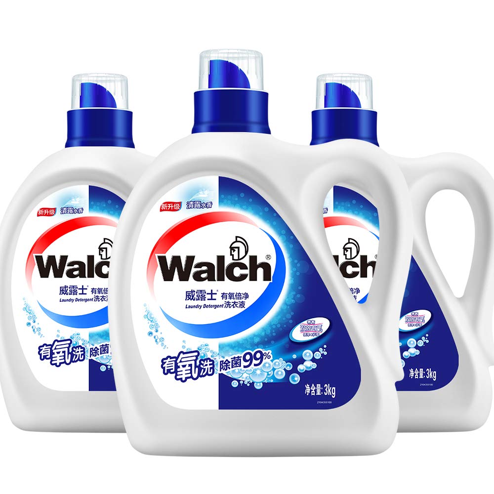 Walch 威露士 有氧倍净洗衣液 3kg*3