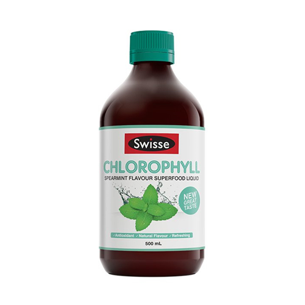 Swisse叶绿素液薄荷味500ml*4瓶