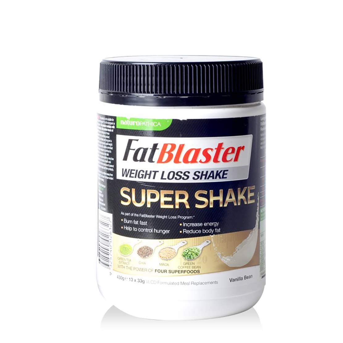 FatBlaster 超级代餐奶昔 香草味 430g