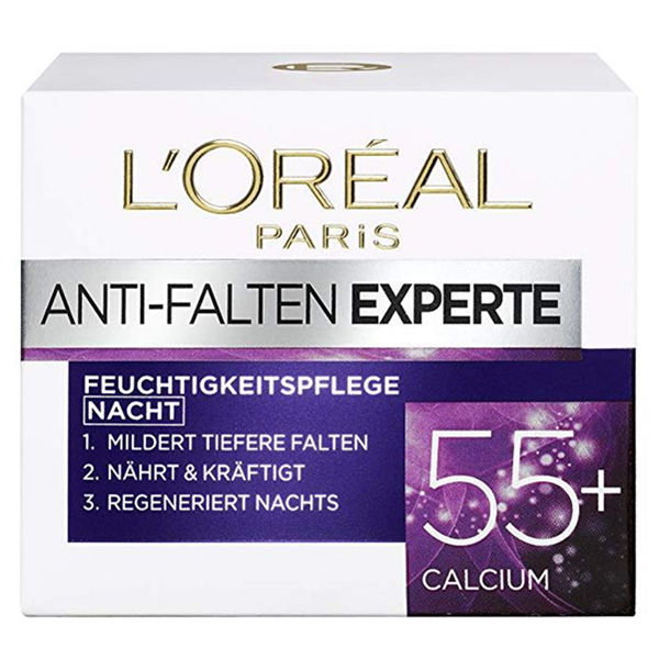 欧莱雅 冻龄专家55+钙源 抗皱保湿晚霜 50ml*3瓶