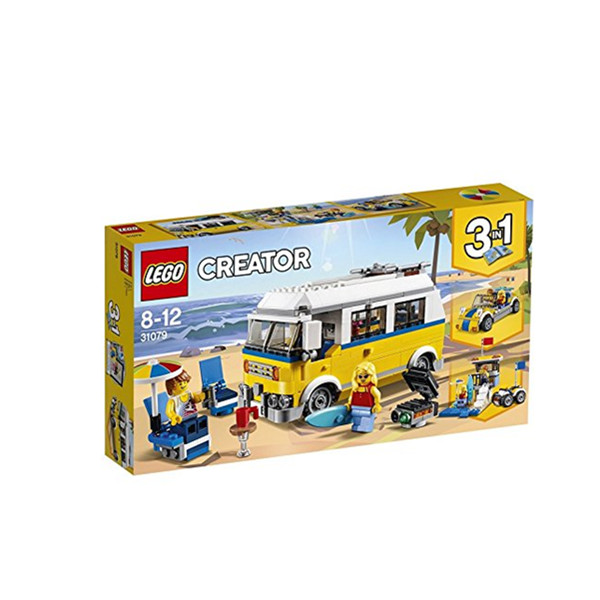 LEGO乐高创意百变系列阳光海滩房车31079