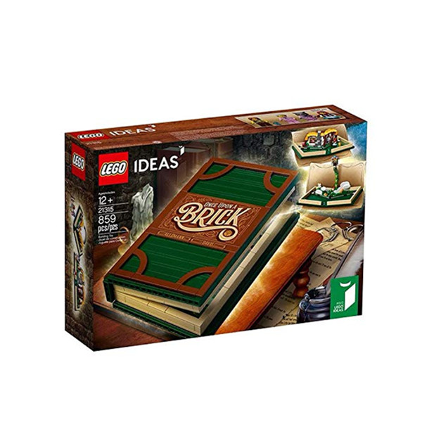 乐高LEGO经典构思立体书杰克与豌豆 21315