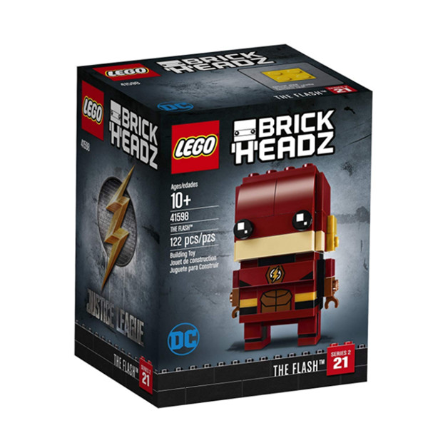 乐高BRICKHEADZ大头人偶闪电侠41598