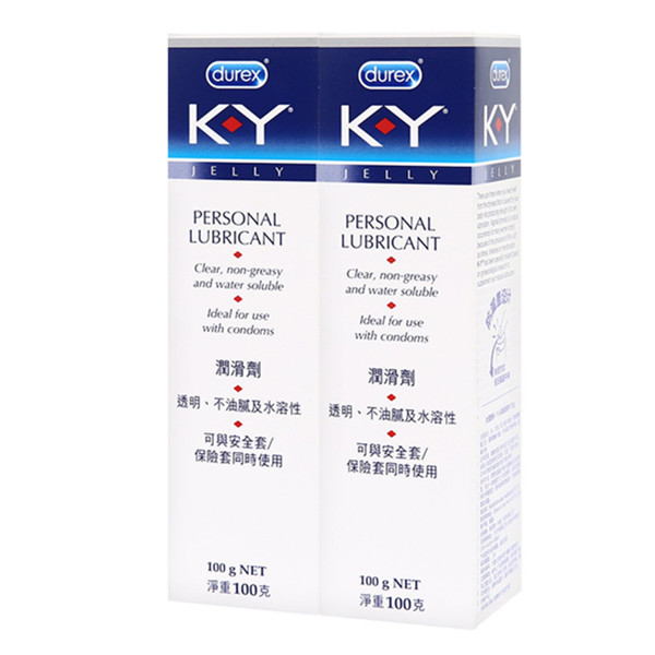 杜蕾斯进口水溶性K-Y人体润滑剂100g*2