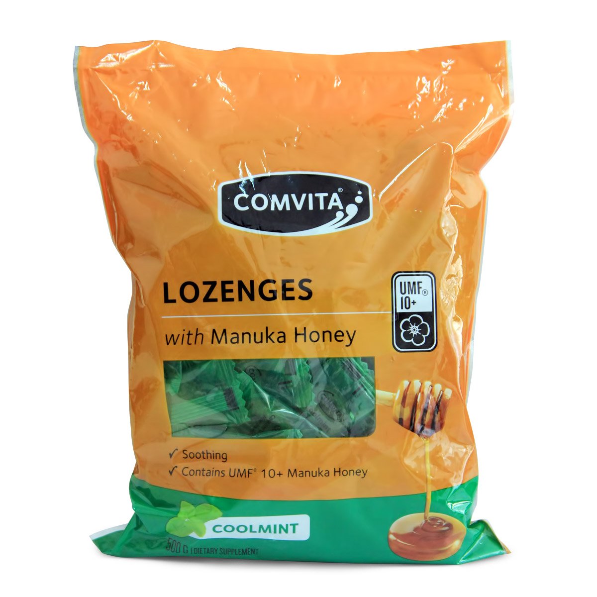 Comvita 康维他 麦卢卡蜂蜜硬糖 薄荷味 500g