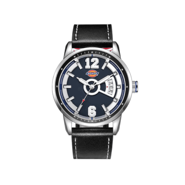 Dickies/帝客 星条旗系列 金属多层面休闲男表