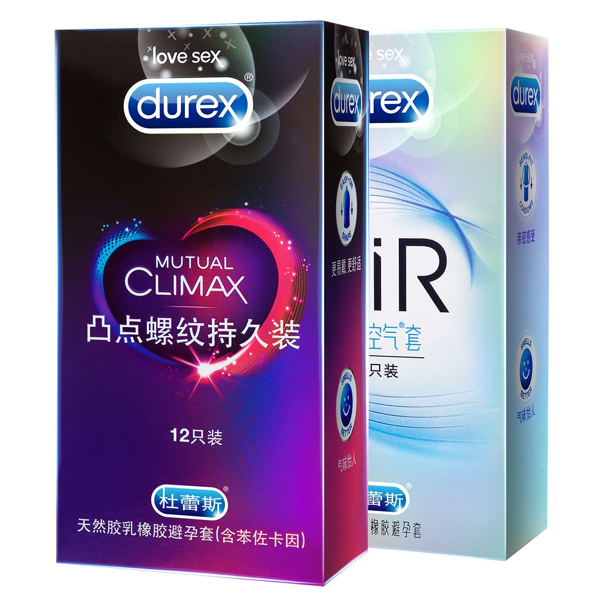 Durex 杜蕾斯 避孕套 男用 安全套 共18只