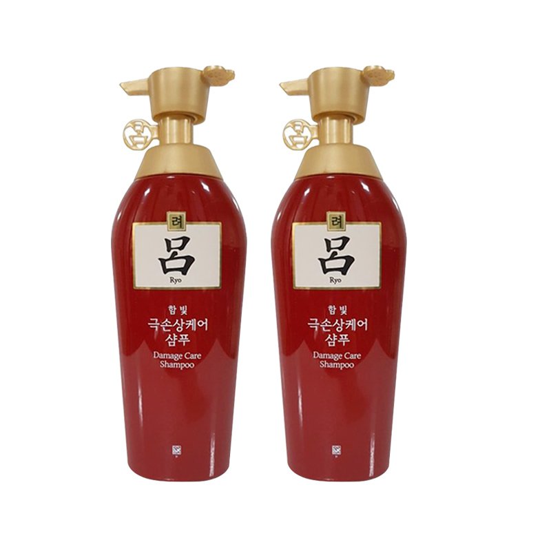 RYOE 吕 红吕 染烫修复损伤洗发水500ml* 2