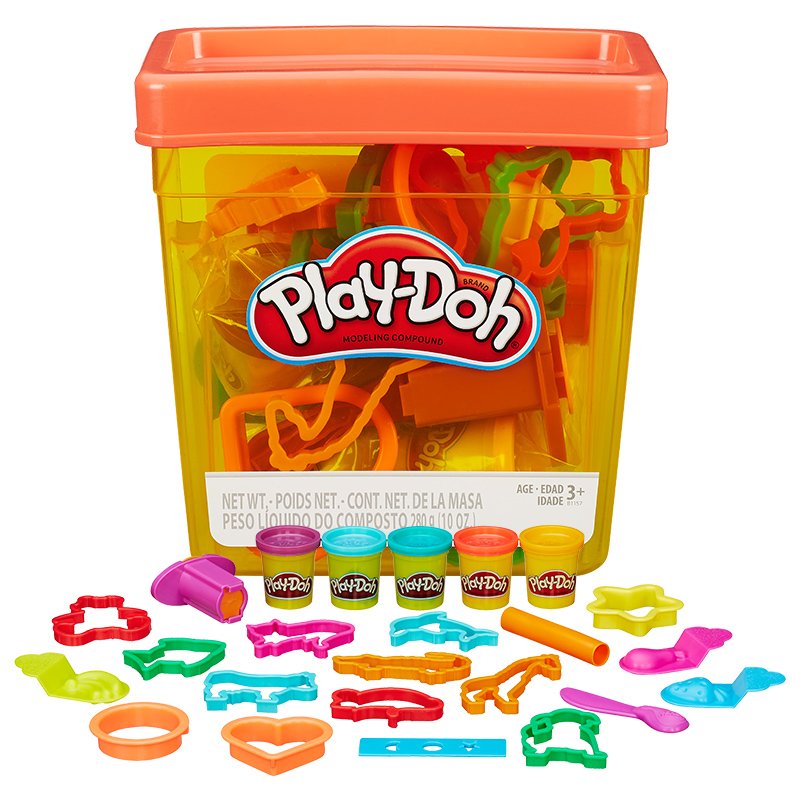 孩之宝 Play-Doh 培乐多彩泥 经典系列 乐趣桶装 B1157