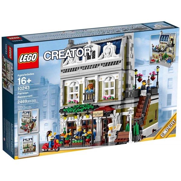 Lego 乐高 创意系列 巴黎餐厅 10243