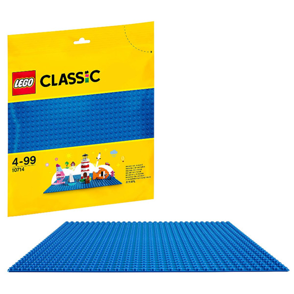 LEGO乐高拼插类经典系列蓝色底板10714