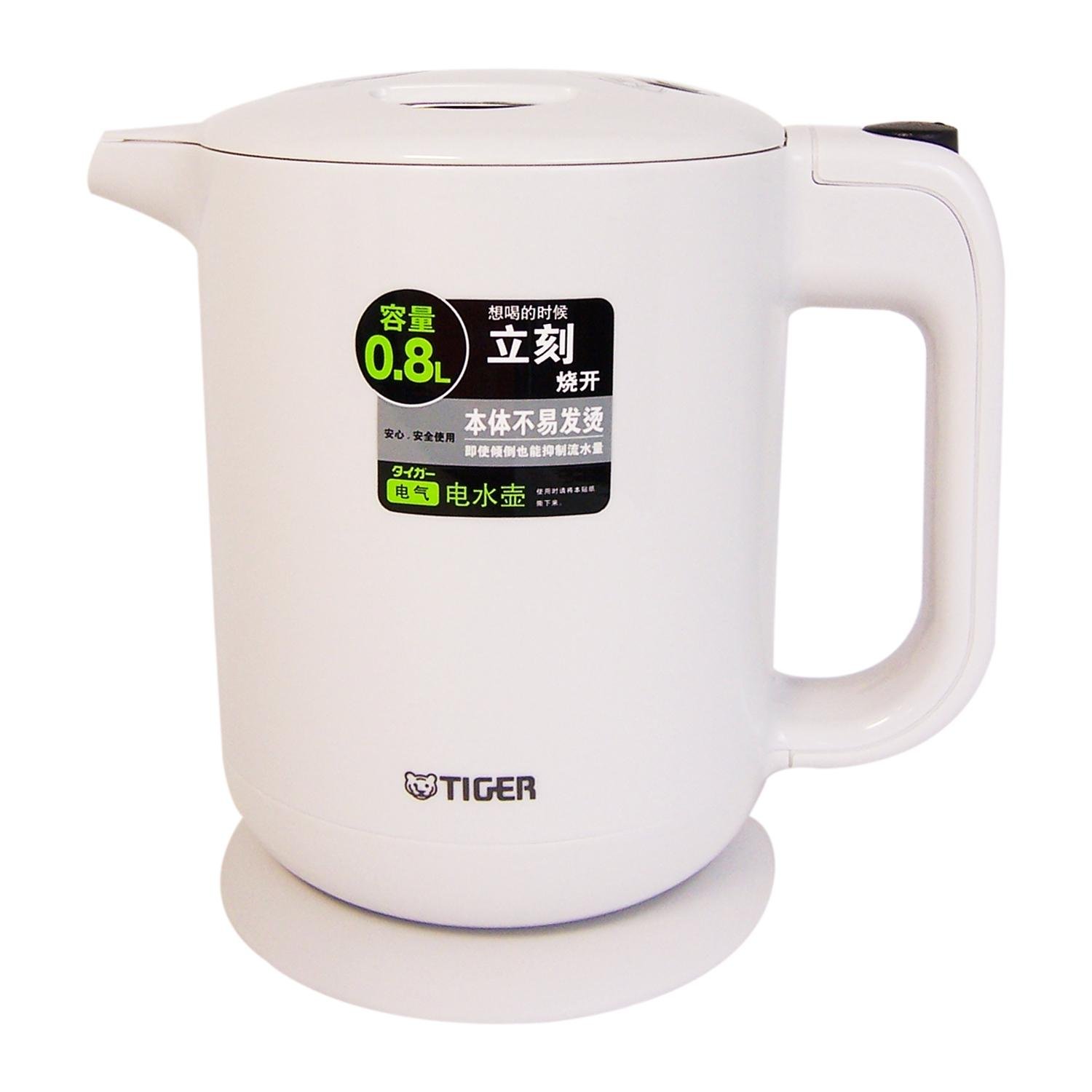 TIGER 虎牌 白色0.8L电水壶 PFY-A08C