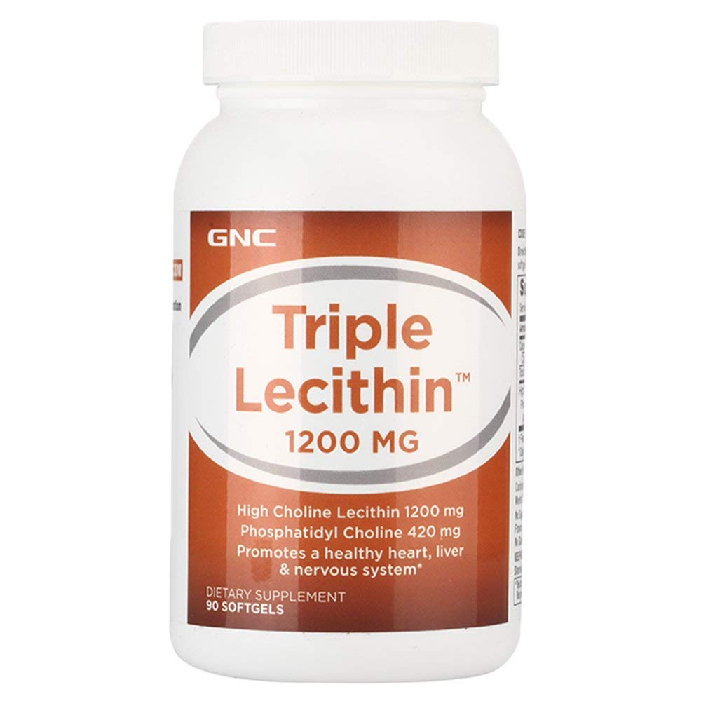 GNC 健安喜 三倍卵磷脂软胶囊 1200mg 90粒