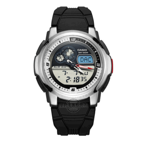 Casio/卡西欧 EDIFICE 双显三眼男士手表