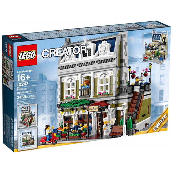 Lego 乐高 创意系列 巴黎餐厅 10243