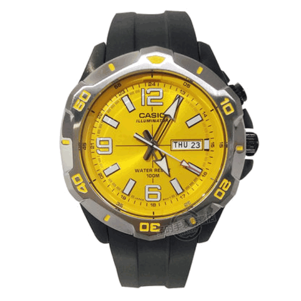 卡西欧casio 简约休闲石英指针手表