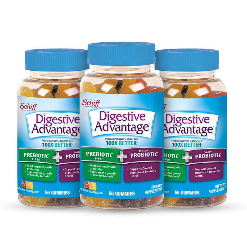 旭福 Digestive Advantage益生菌 益生元纤维软糖65/瓶