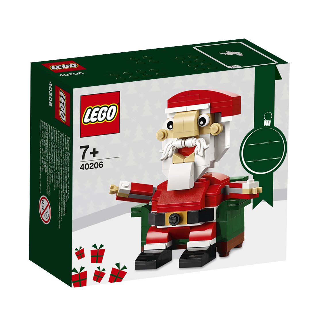 LEGO 乐高 拼插类玩具 圣诞老人