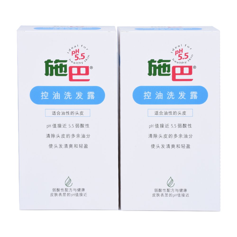 SEBAMED 施巴 控油洗发露400ml*2瓶