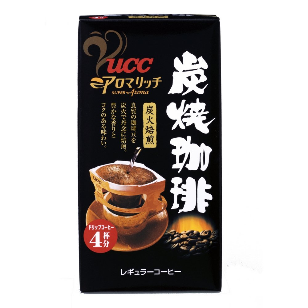 UCC 悠诗诗 炭烧综合焙炒咖啡粉(7g*4p) 28g